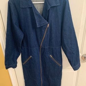 Denim dress